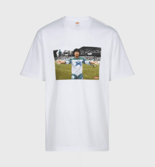 Camiseta Supreme Maradona Branca (1)